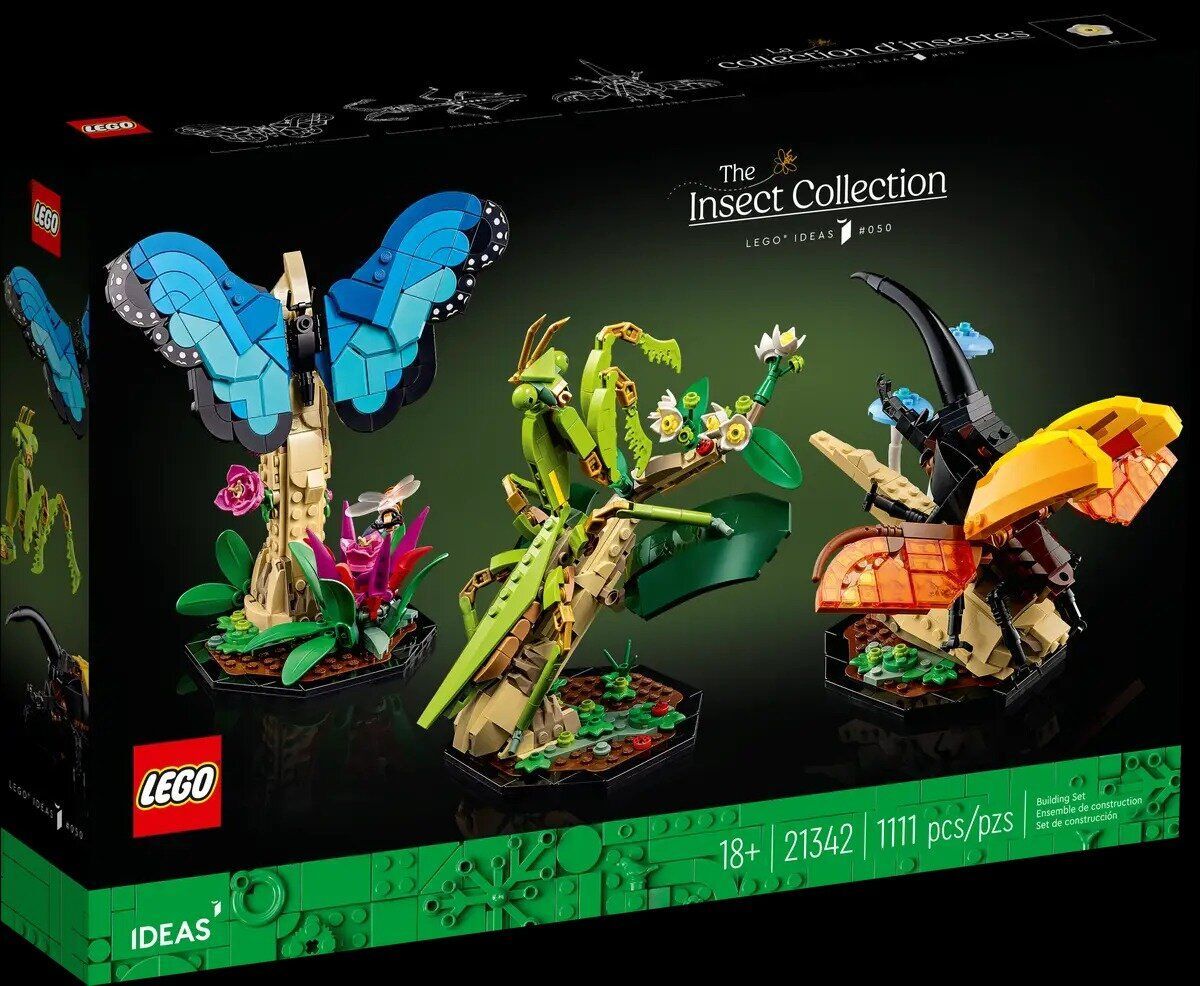 LEGO Ideas 21342 - Коллекция насекомых