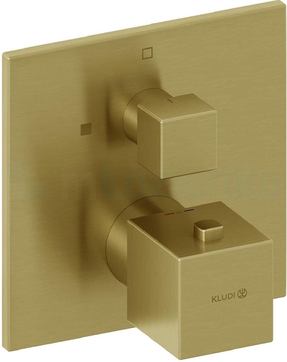 Смеситель для душа Kludi Decus 54885N075, матовое золото