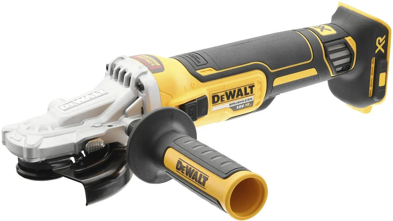 Аккумуляторная угловая шлифовальная машина DeWalt DCG405FNXJ