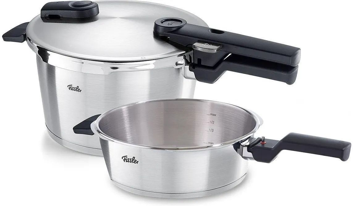 Скороварка 4,8L + фритюрница 2,6l Fissler Vitaquick Premium (602410110000)