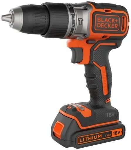 Дрель-шуруповёрт аккумуляторный Black&Decker BL188K-QW 11.5 Ah/18 V с ЗУ