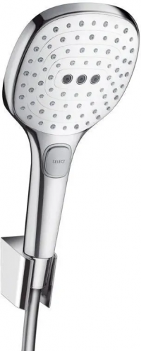Лейка для душа Hansgrohe Raindance Select E 120 Porter 1,60 м, белый/хром 26720400