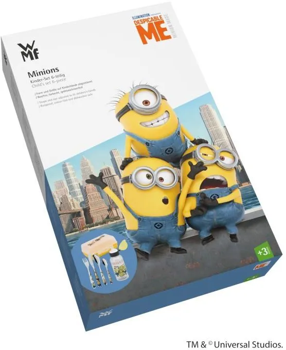 Набор детской посуды WMF Миньоны, 6 предметов (1286079980)