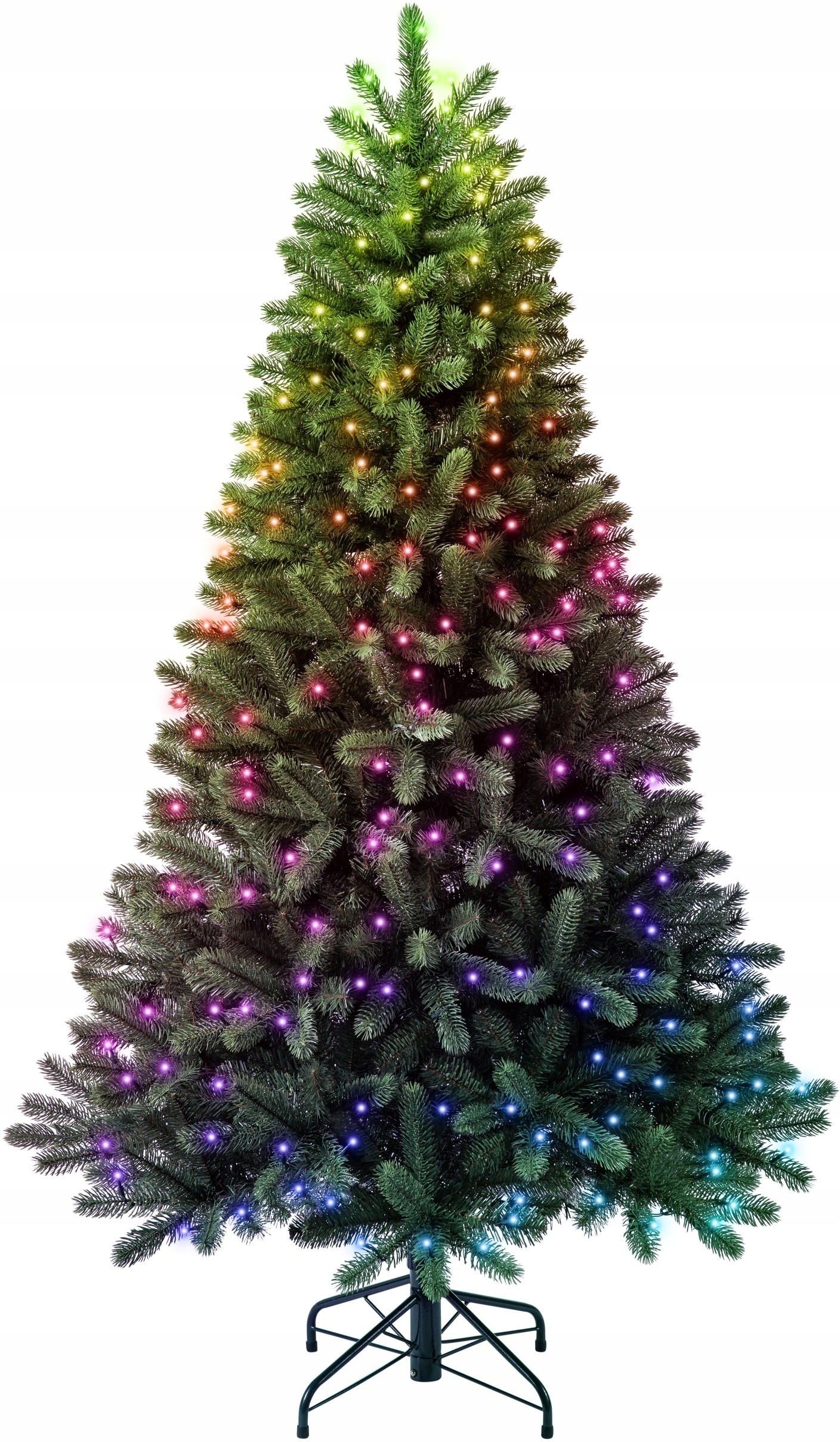 Елка искусственная с подсветкой Twinkly Pre-lit Tree Regal Tree, 1,80 м, 435 LED, RGB, IP20