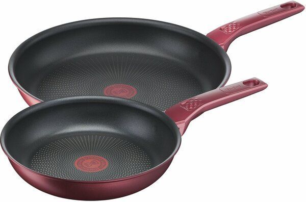 Набор сковород Tefal Daily Chef G2739072 2 пр. красный 2 шт. 1.8 кг