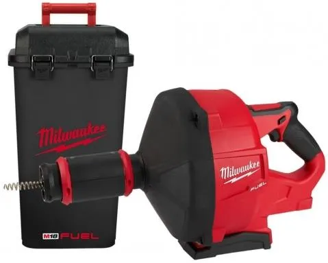 Аккумуляторная прочистная машина для труб Milwaukee M18 FDCPF10-0C 18 В, без АКБ и ЗУ