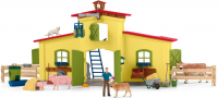 Игровой набор Schleich Farm World Большая ферма с животными и аксессуарами (42605)