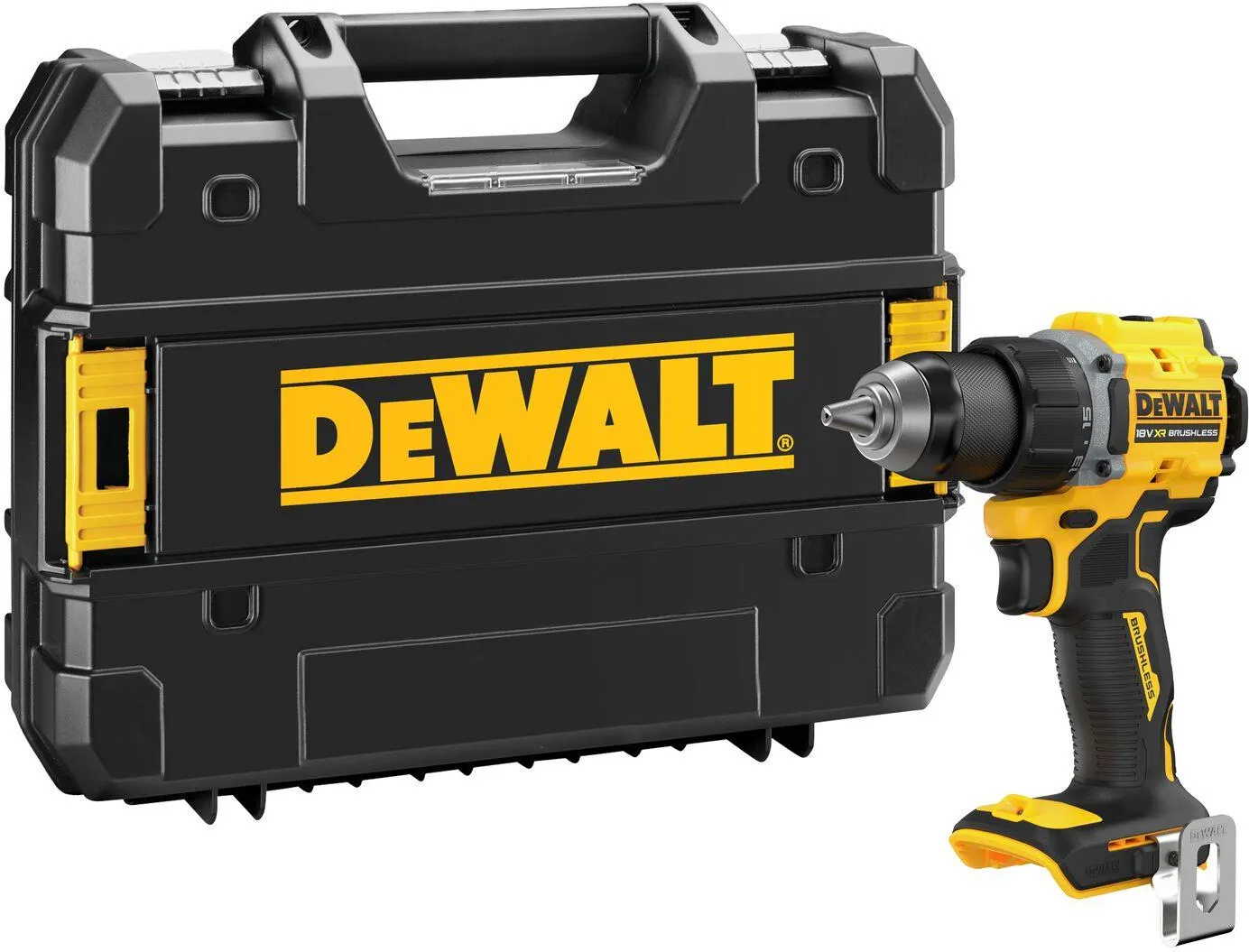 Аккумуляторная безударная дрель-шуруповерт DeWalt DCD794NT, без АКБ и ЗУ, в кейсе TSTAK