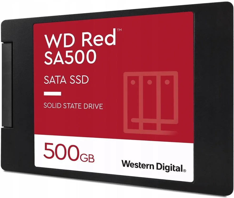 SSD-накопитель Western Digital Red SA500 500 ГБ 2.5" SATA (WDS500G1R0A)