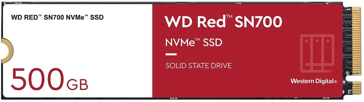 SSD-накопитель Western Digital Red SN700 500 ГБ M.2 (WDS500G1R0C)