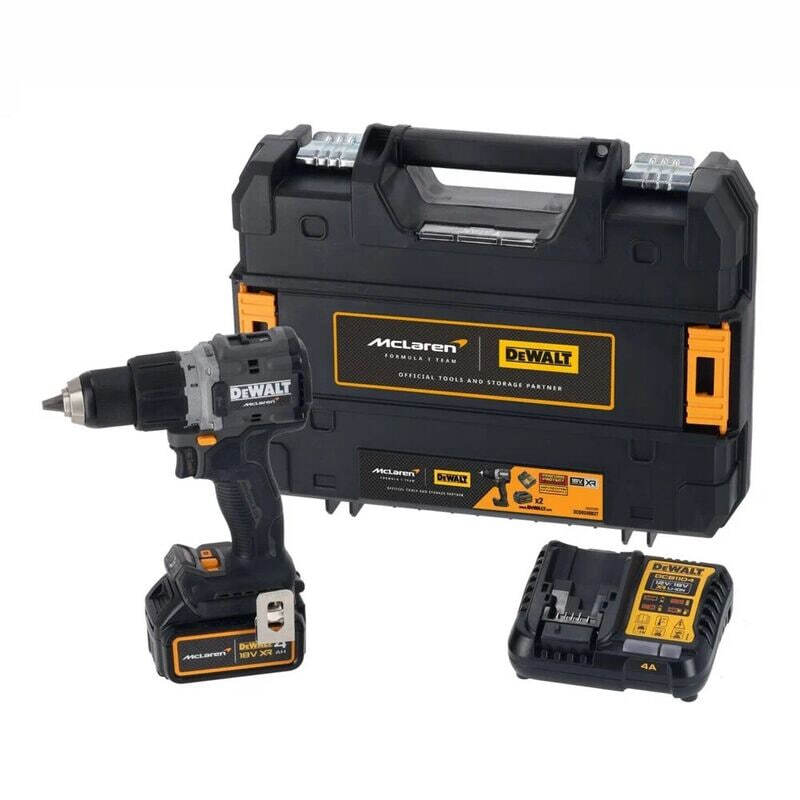 Аккумуляторная дрель-шуруповерт DeWalt DCD85MM1TQW, с АКБ и ЗУ, в кейсе