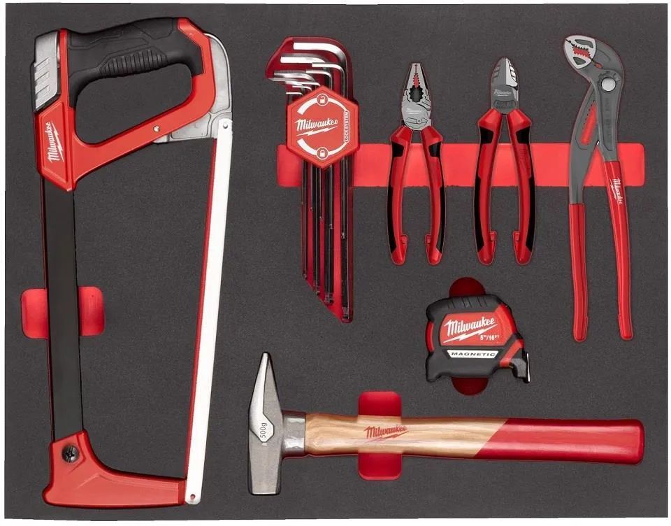 Набор инструментов общеслесарный Milwaukee 4932493257 15 эл.