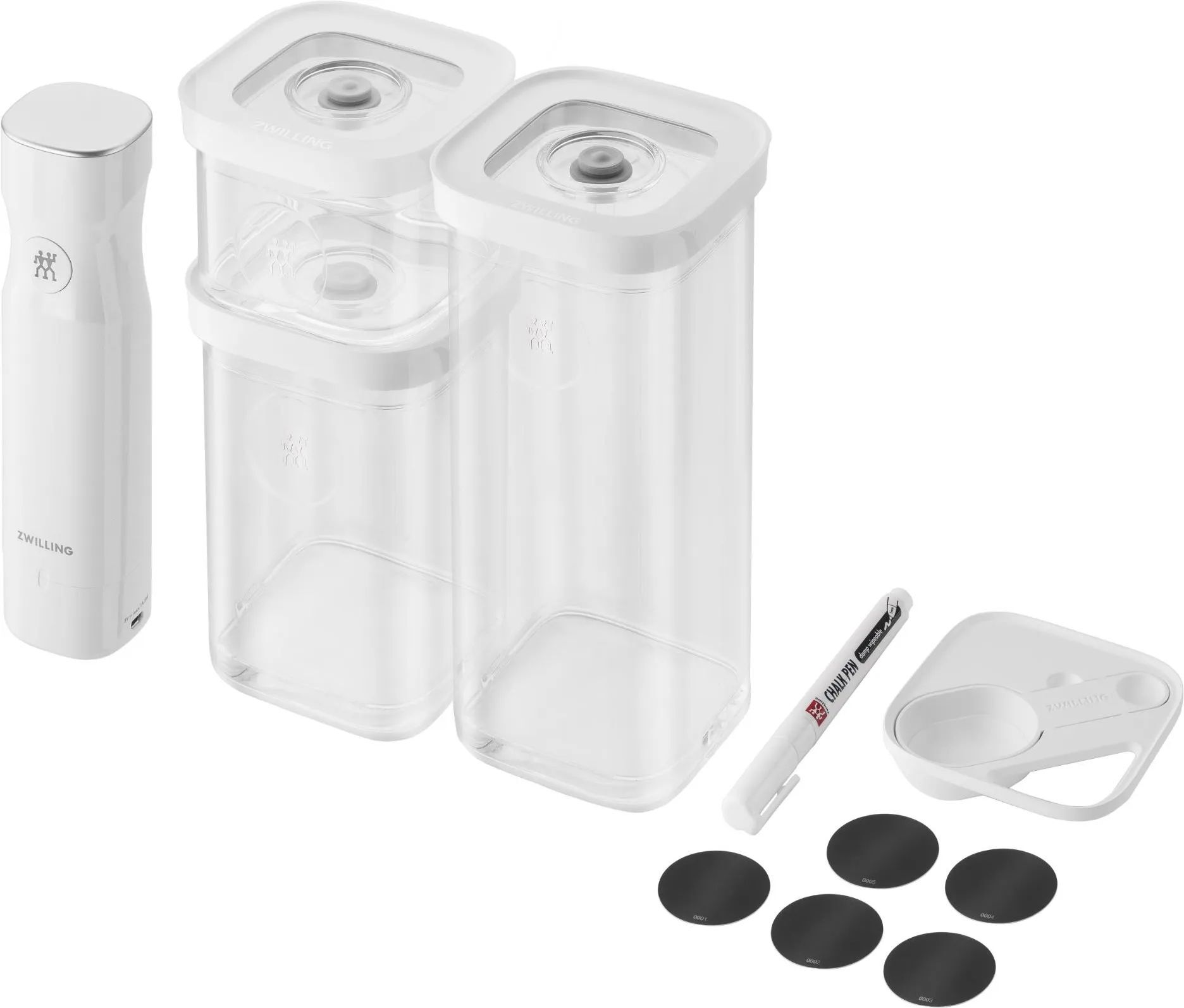 Набор из 3 пластиковых контейнеров Zwilling Fresh&Save Cube 1025401