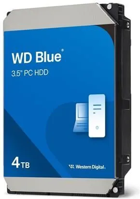Серверный жёсткий диск Western Digital Blue 4 ТБ SATA 6Gb/s 5400rpm (WD40EZAX)