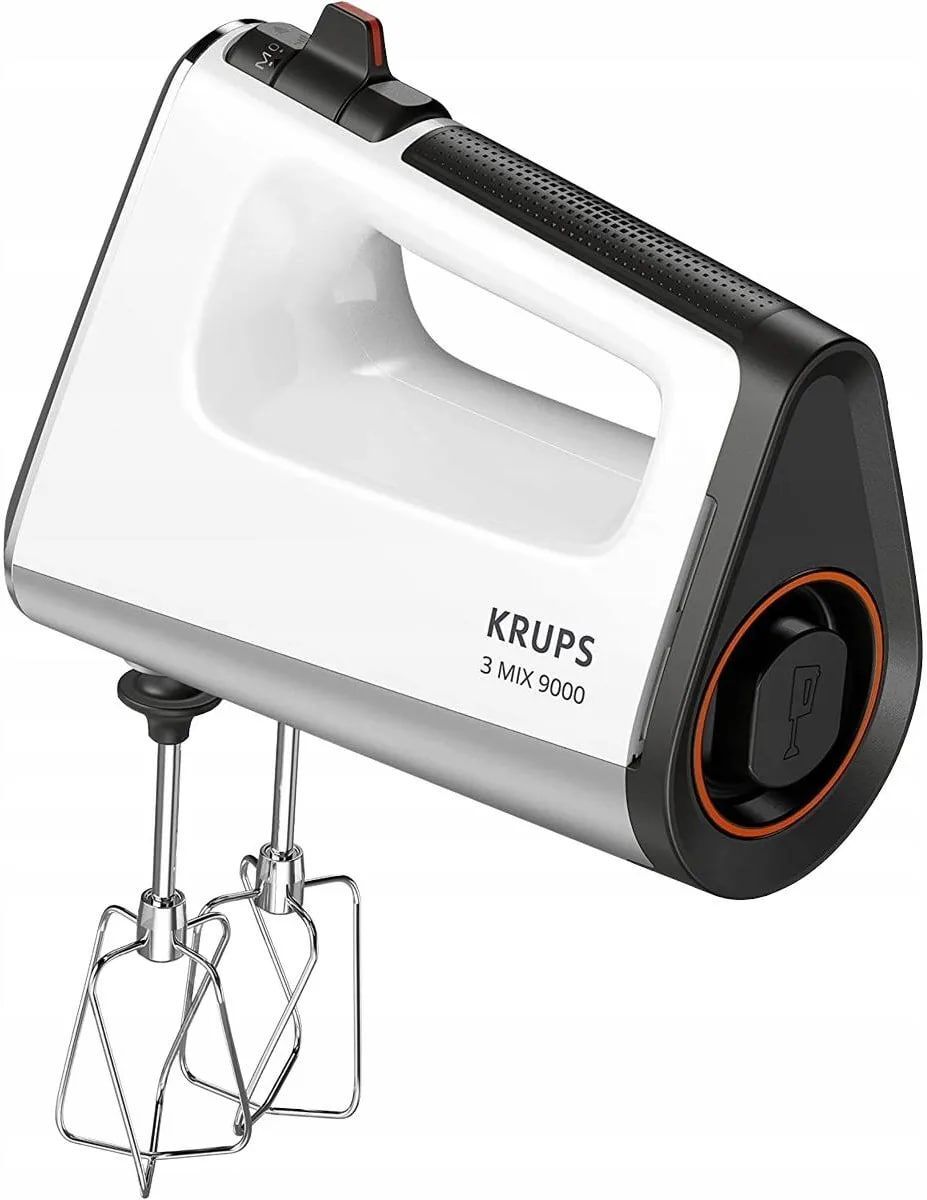 Ручной миксер Krups GN9101 3 Mix 9000, мощностью 750 Вт, режим Турбо, белый