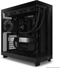 Корпус NZXT H6 Flow, Midi Tower, чёрный, стеклянная панель
