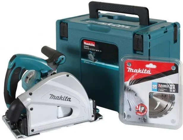 Погружная циркулярная пила Makita SP6000J 1300 Вт, кейс Makpac