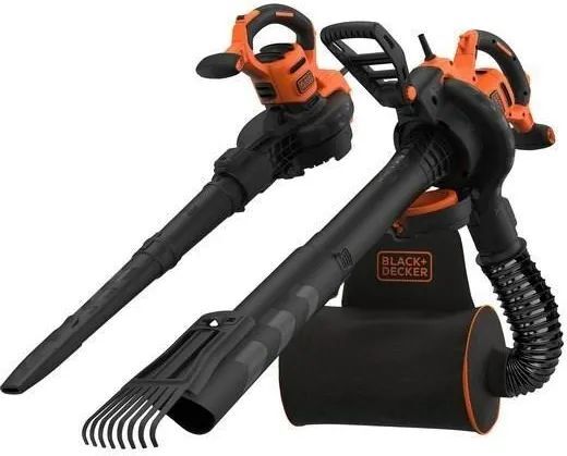 Садовый пылесос-воздуходувка сетевой Black&Decker BEBLV301-QS