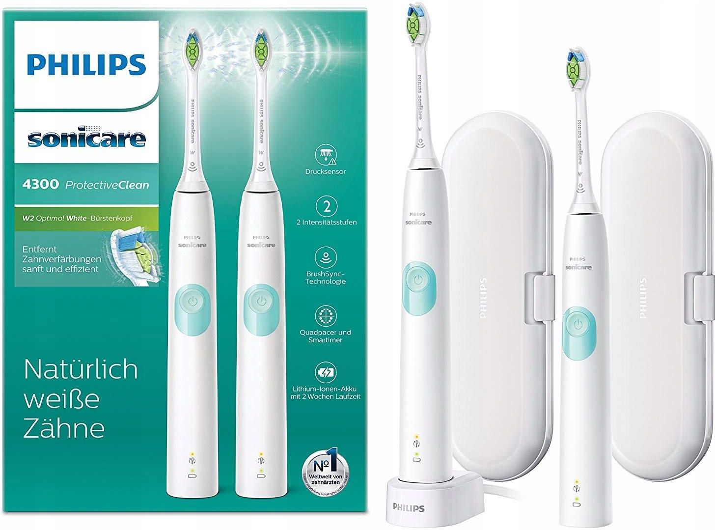 Электрическая зубная щетка Philips Sonicare ProtectiveClean Series 4300 HX6807/35