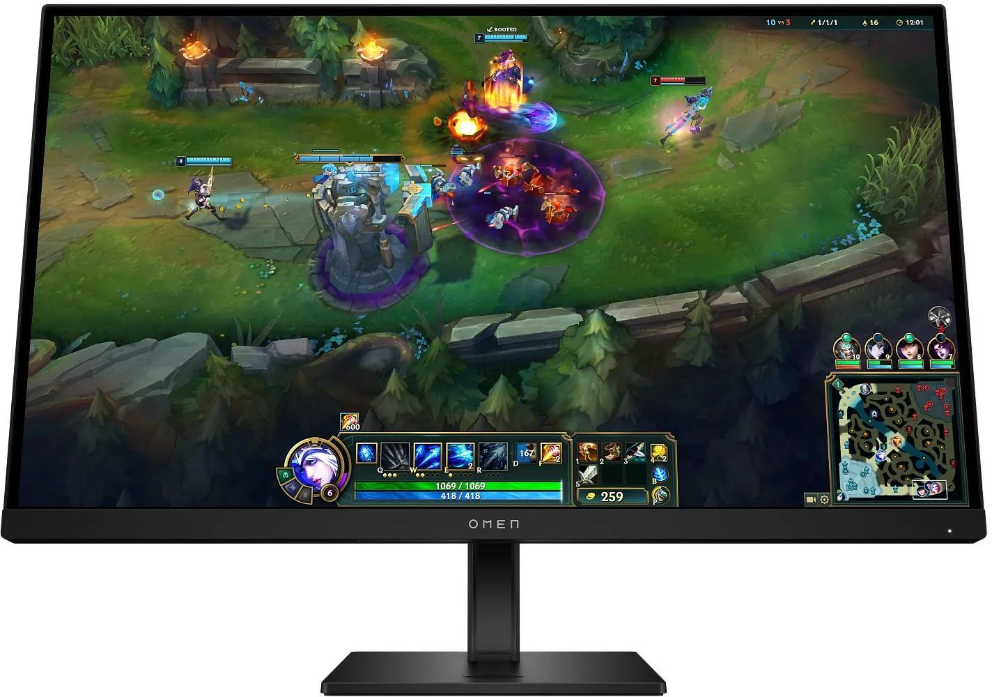 Игровой монитор HP OMEN 27 G2 27", IPS, QHD (2560×1440), 240 Гц