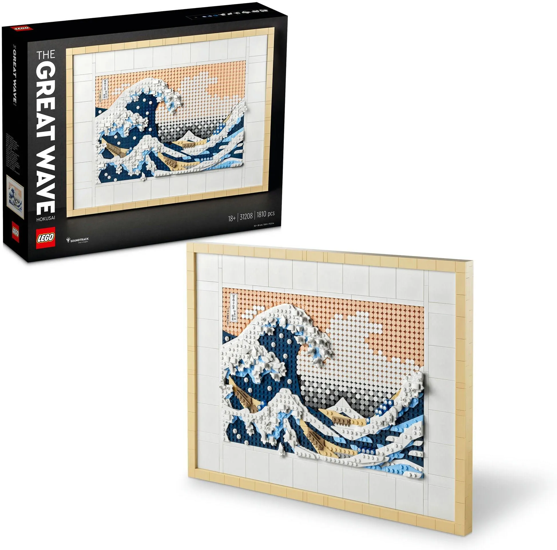 Конструктор LEGO Art 31208 Хокусай – «Большая волна»