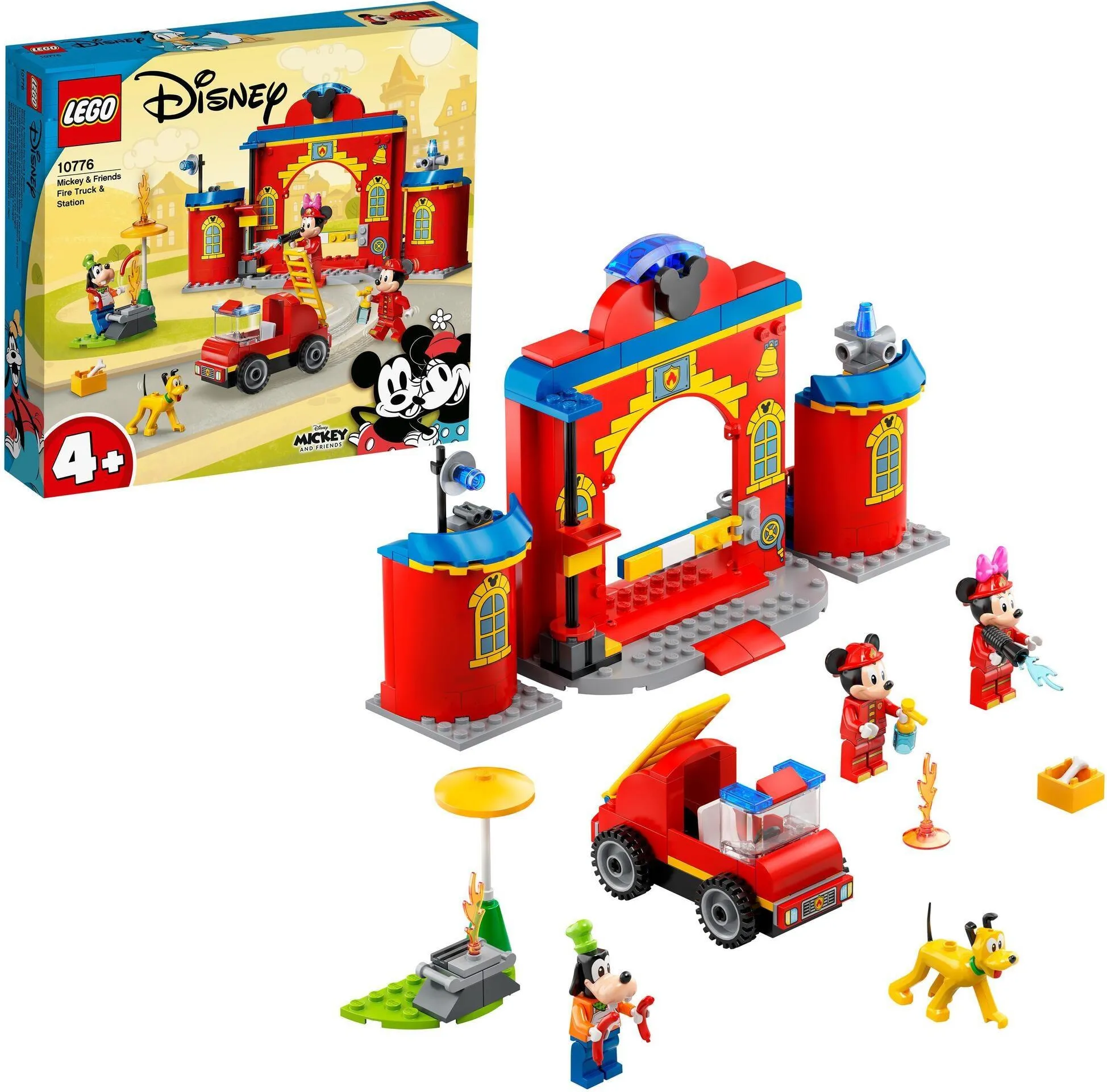 LEGO Disney 10776 Пожарная станция и пожарная машина Микки Мауса