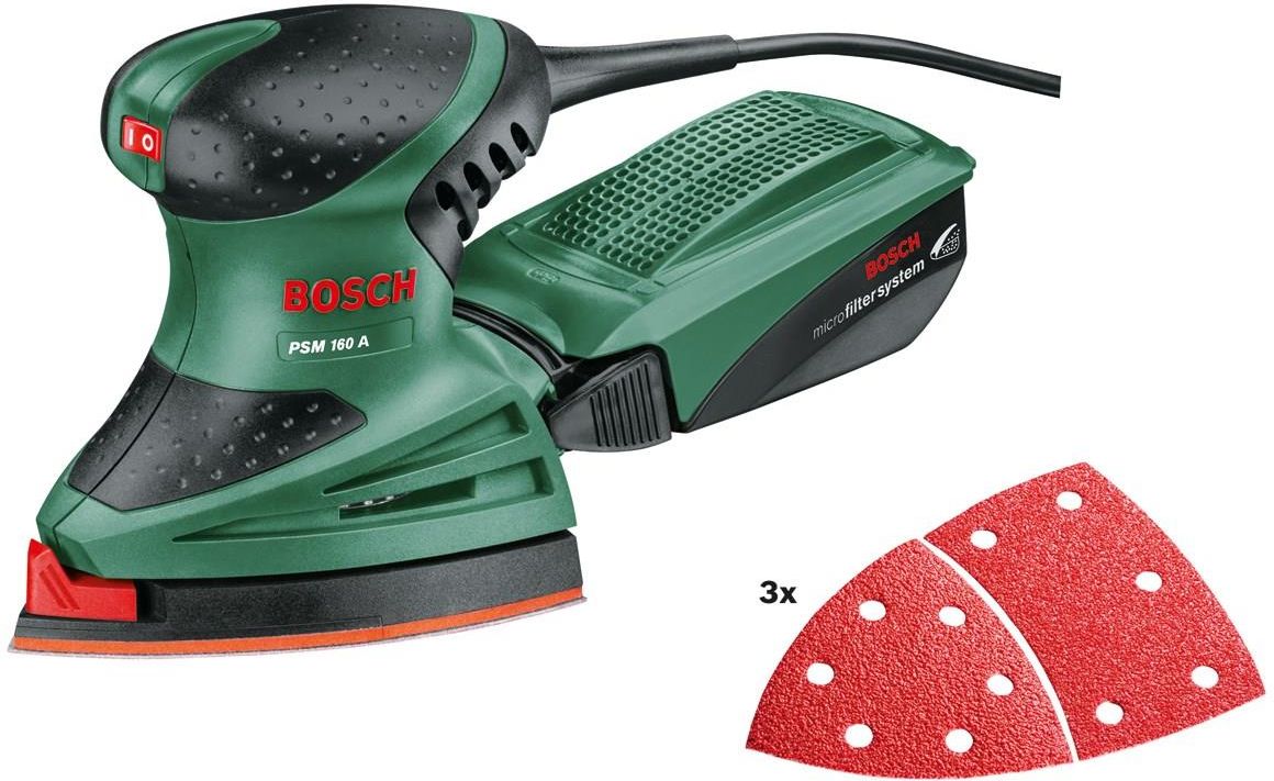 Мультишлифовальная машина Bosch PSM 160 A 0603377000