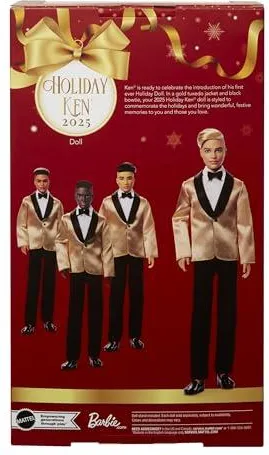 Кукла Mattel Barbie Signature - Holiday Кен JGK55
