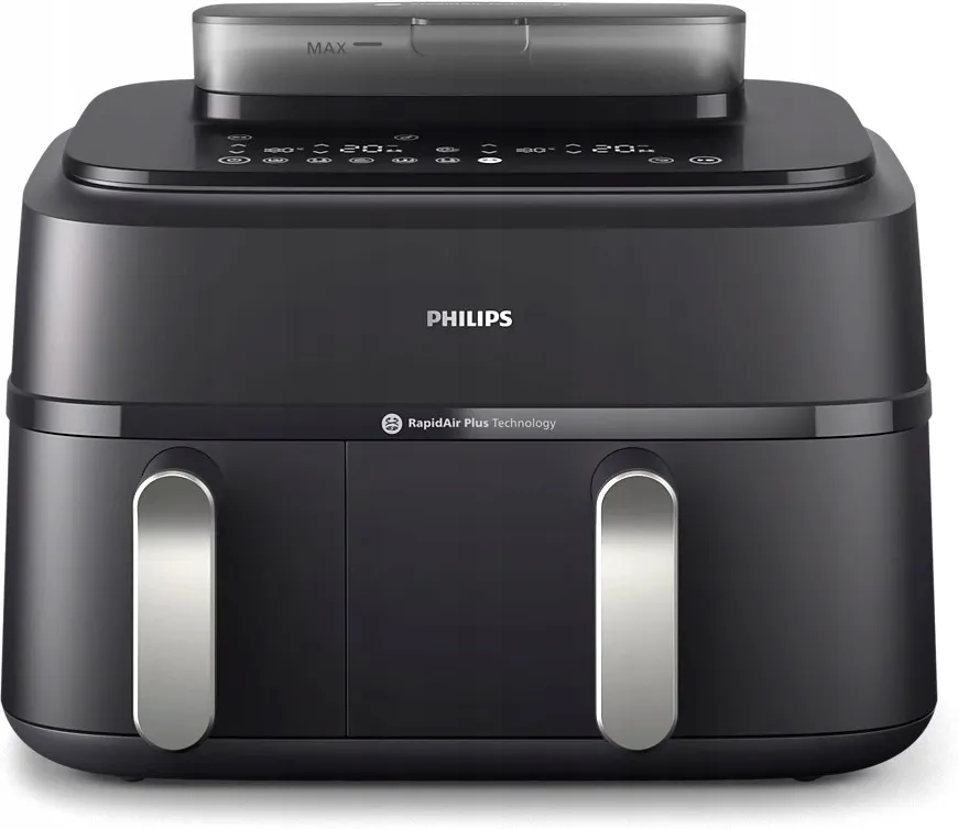 Аэрогриль Philips 5000 Series Dual Basket NA551/00, черный