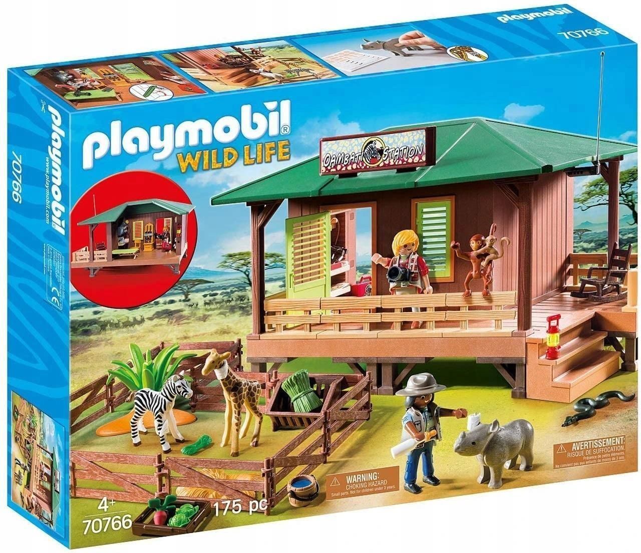 Playmobil 70766 Дикая жизнь Станция