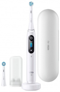 Электрическая зубная щетка Oral-B iO Series 8N White Alabaster
