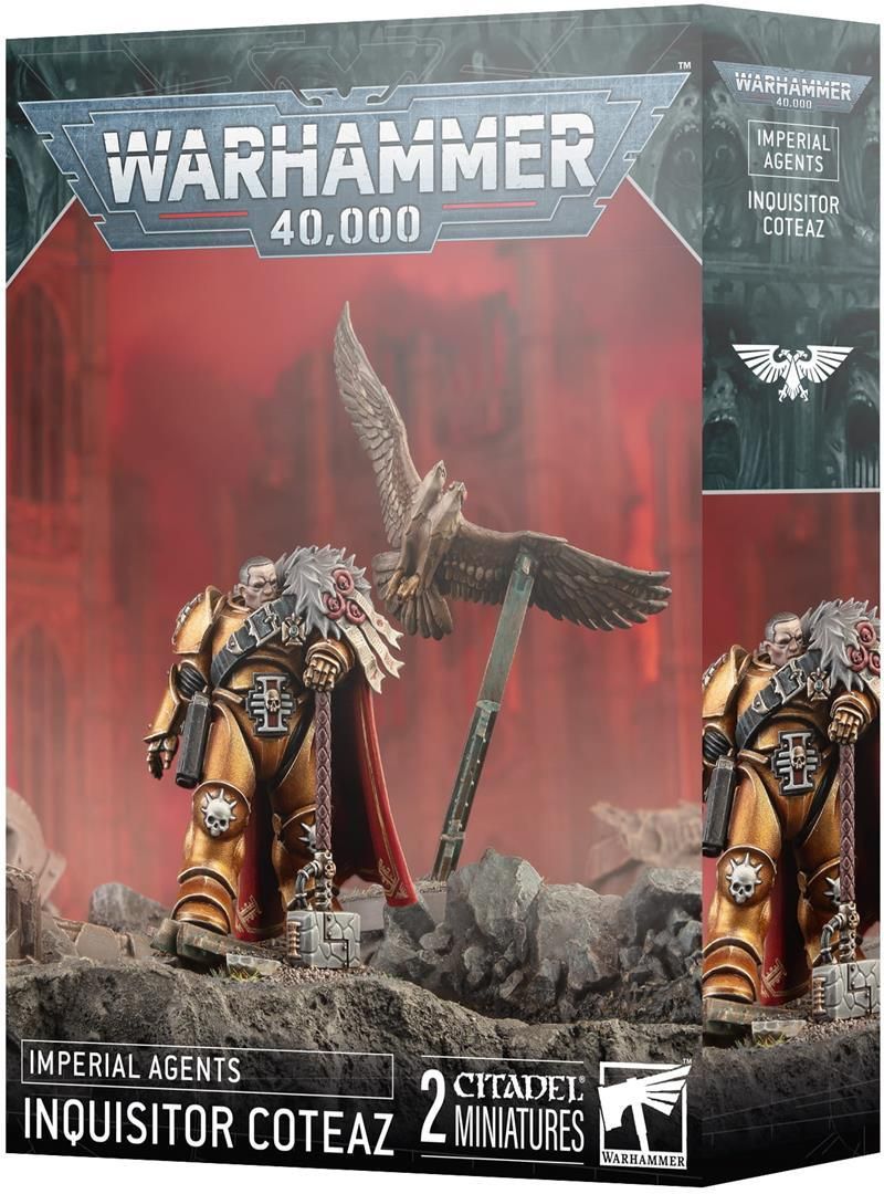 Набор миниатюр Games Workshop Warhammer 40k Imperial Agents Inquisitor Coteaz