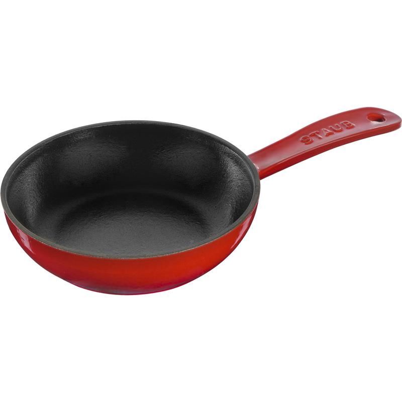 Сковорода чугунная Staub 16см красный (405011460)