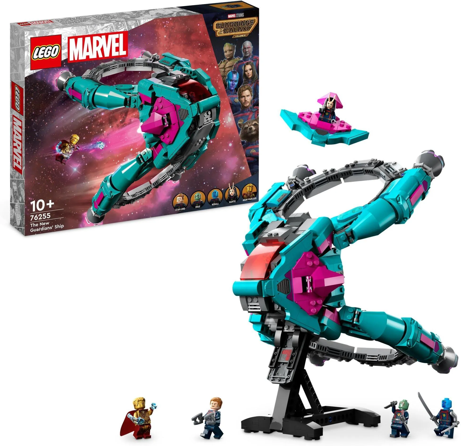 Конструктор LEGO Marvel 76255 Новый корабль Стражей