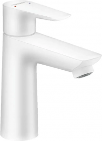 Смеситель для раковины Hansgrohe Talis E, белый матовый 71712700
