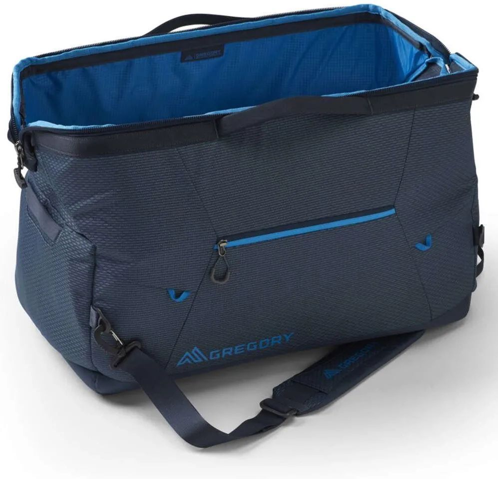 Туристическая сумка для снаряжения Gregory Alpaca Wide Mouth Duffel 50, темно-синий, голубой