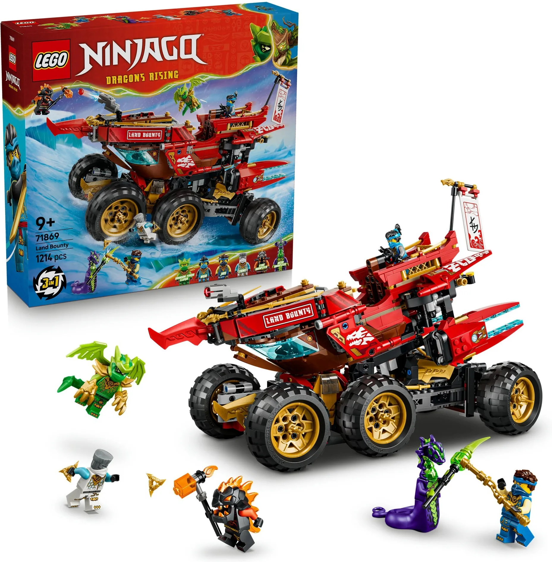 Конструктор LEGO NINJAGO 71869 Жемчужина Земли