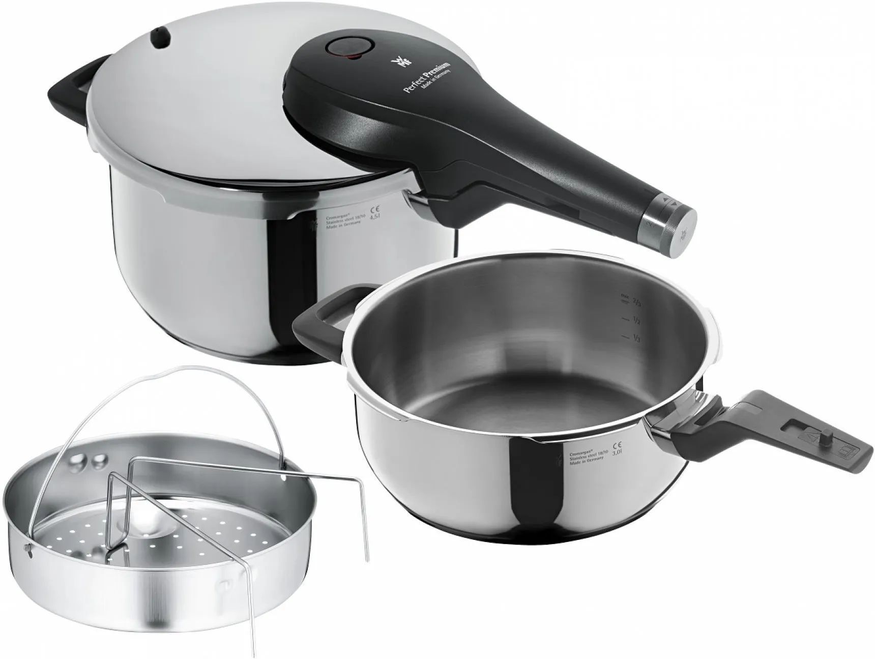 Скороварка WMF Perfect Premium 4,5 л + 3 л