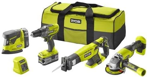 Набор электроинструментов RYOBI R18CK4E-242S