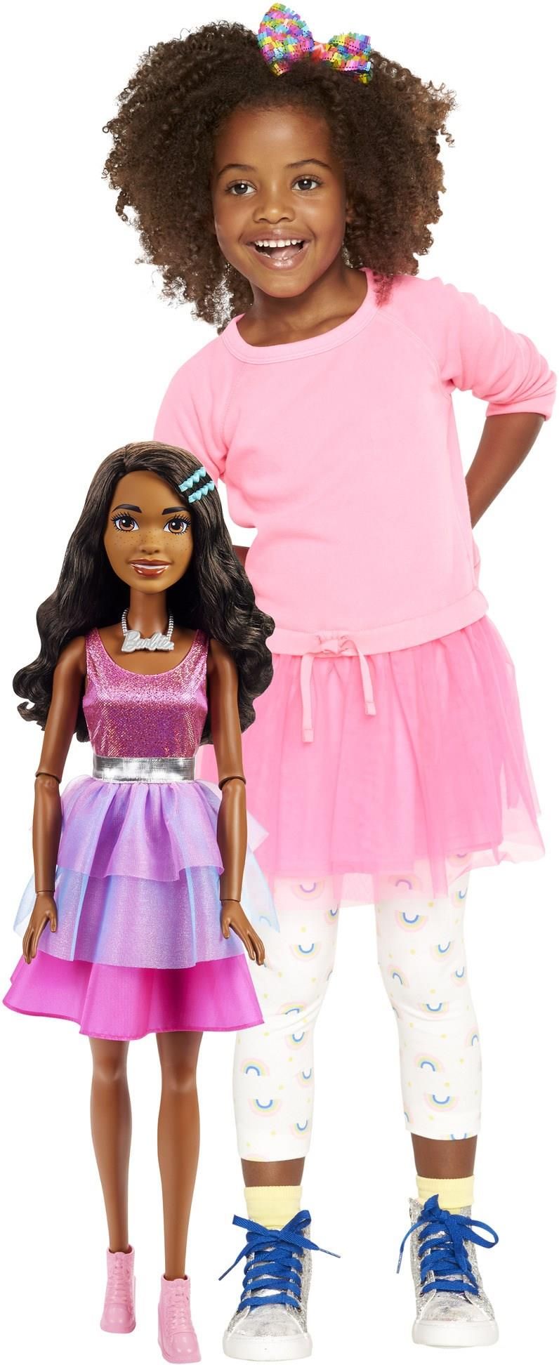 Кукла Barbie, розовое платье