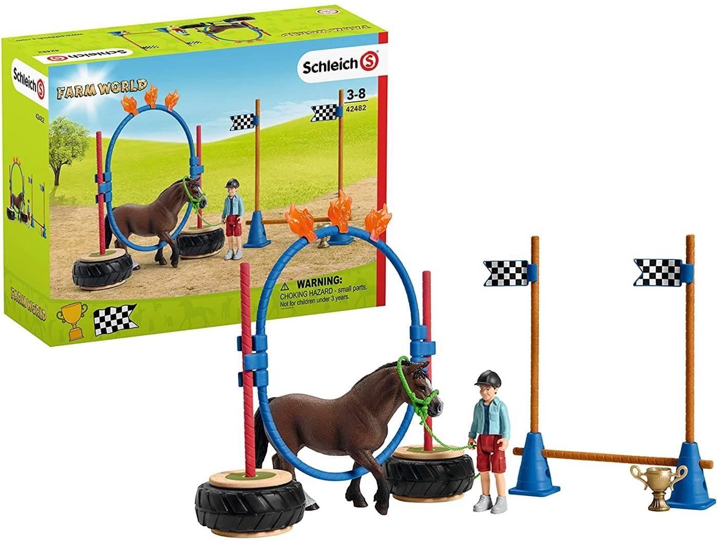 Игровой набор Schleich Farm World Спортивные бега 42482