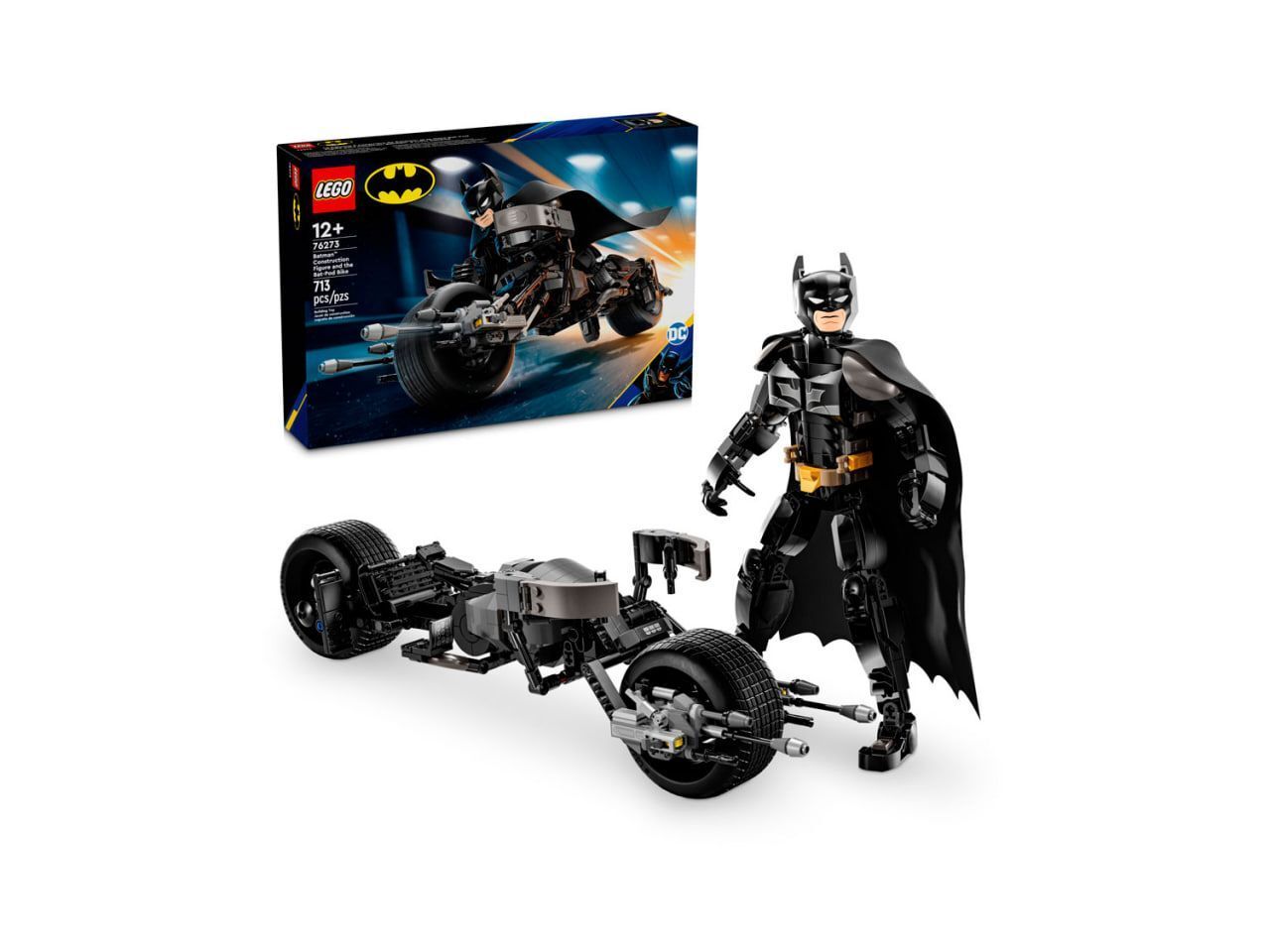 LEGO DC Batman 76273 Бэтмен и Бэт-байк