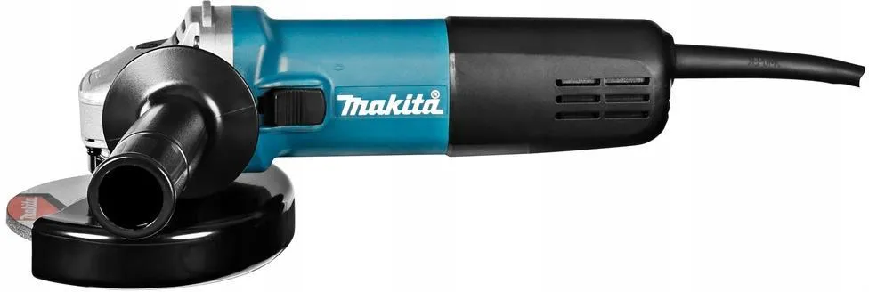Угловая шлифовальная машина Makita 9558HNRG 840 Вт, защитный кожух и боковая рукоятка