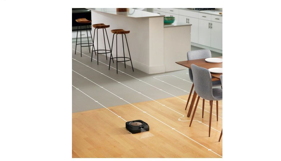 Робот-пылесос iRobot Braava jet m6132, чёрный