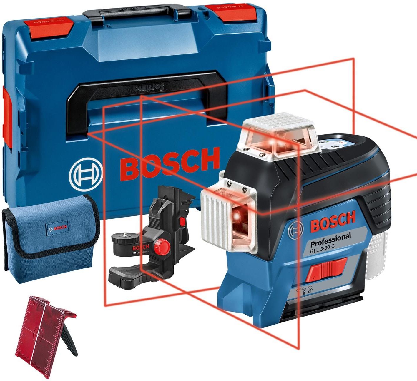 Лазерный нивелир Bosch GLL 3-80 C 0601063R03