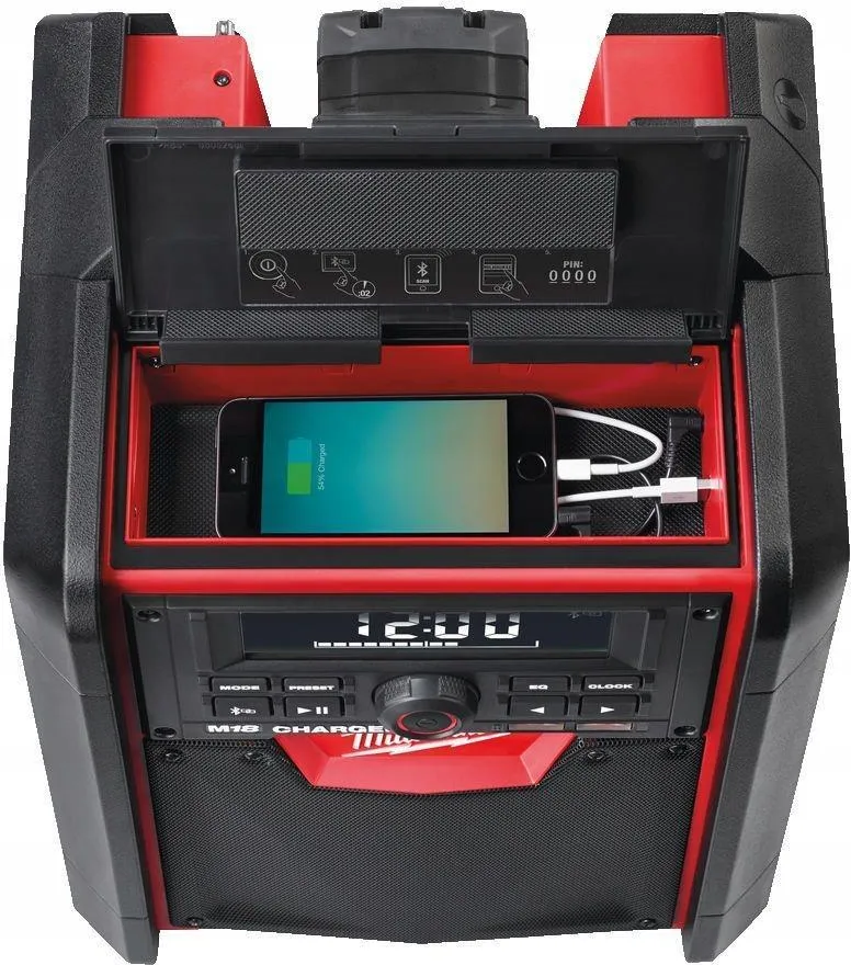 Строительное радио Milwaukee M18 RC 18 В, без АКБ и ЗУ