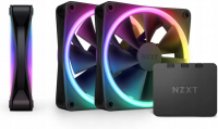 Комплект вентиляторов NZXT F120 RGB Duo Triple Pack, 3×120 мм, чёрный