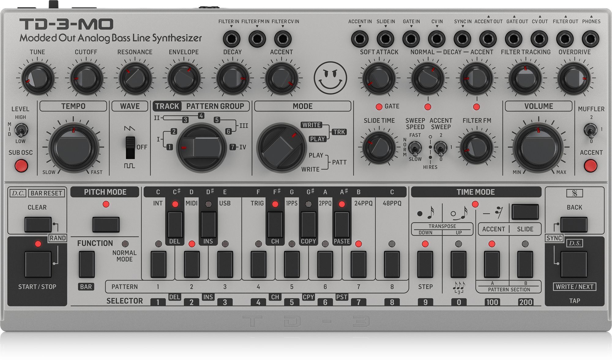 Аналоговый синтезатор Behringer TD-3-MO SR