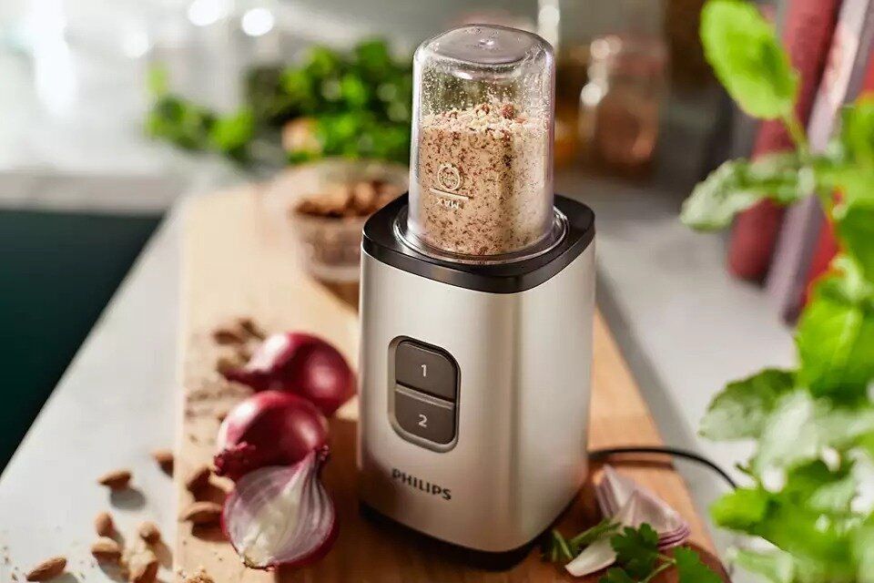 Стационарный блендер Philips HR2604, черный/серебристый