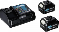 Комплект Makita: зарядное устройство DC10SB + 2 батареи BL1041B 4ah